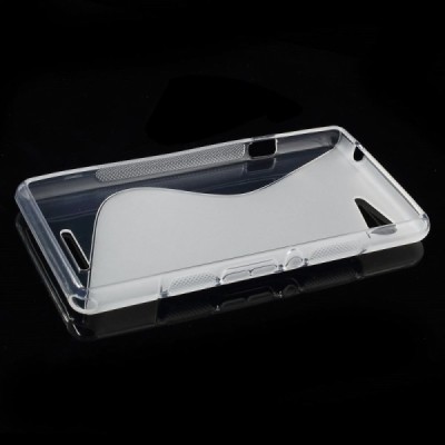 Sony Xperia E3 dzidrs cieta silikona futrālis / Vacins.lv