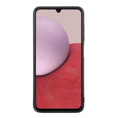 Samsung Galaxy A14 5G (SM-A146B, SM-A145F) „Camouflage“ Pattern zils ādas apvalks | Vacins.lv