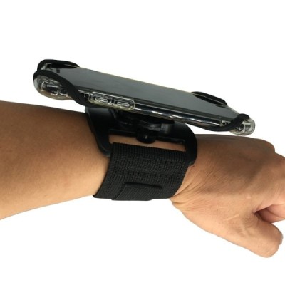 „Flexible“ Octopus dėklas sportui (raištis ant rankos) - juodas, universalus (L+ dydis) | Priedai.lt