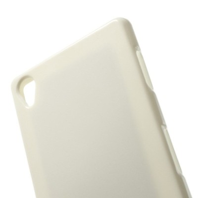 Sony Xperia Z3 baltas Mercury kieto silikono (TPU) dėklas / Priedai.lt
