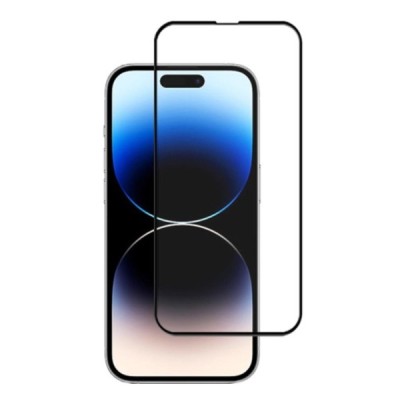Apple iPhone 15 Pro Mocolo 2.5D Tempered Glass melns ekrāna aizsargstikls | Vacins.lv