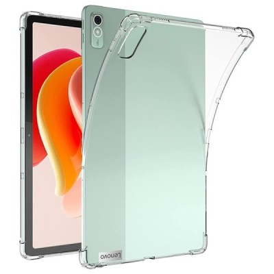Lenovo Tab P11 11.5" Gen 2 sustiprintos apsaugos kieto silikono TPU skaidrus dėklas - nugarėlė | Priedai.lt