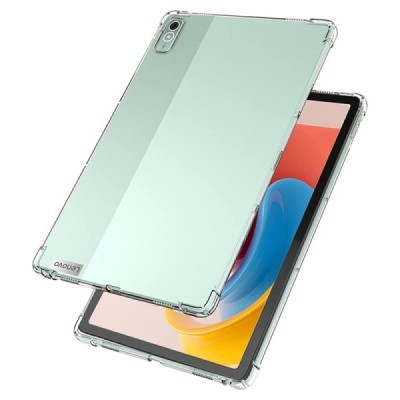 Lenovo Tab P11 11.5" Gen 2 sustiprintos apsaugos kieto silikono TPU skaidrus dėklas - nugarėlė | Priedai.lt