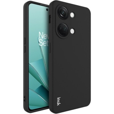 OnePlus Nord 3 „Imak“ cieta silikona (TPU) melns apvalks | vacins.lv