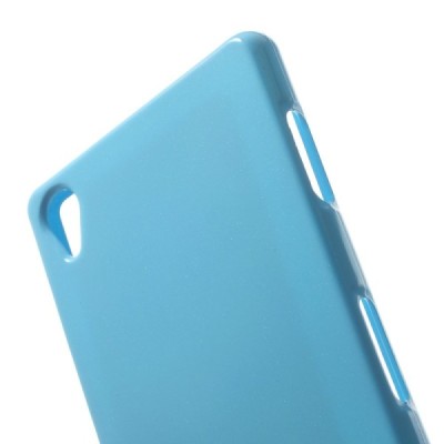 Sony Xperia Z3 šviesiai mėlynas Mercury kieto silikono (TPU) dėklas / Priedai.lt
