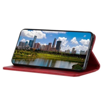 Apple iPhone 15 Plus „Split“ sērijas sarkans atvērams maciņš, maks | Vacins.lv