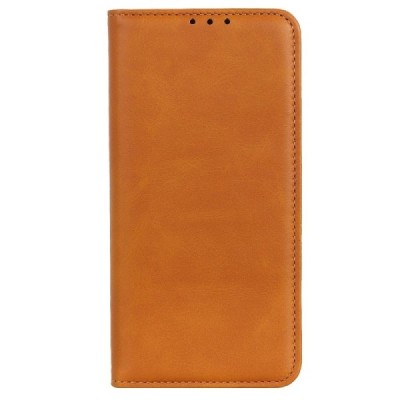 Apple iPhone 15 Plus „Split“ sērijas gaiši brūns atvērams maciņš, maks | Vacins.lv