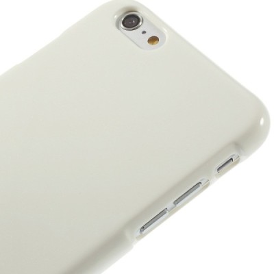 Apple iPhone 6 Plus (6s Plus) Mercury balts cieta silikona (TPU) futrālis / Vacins.lv