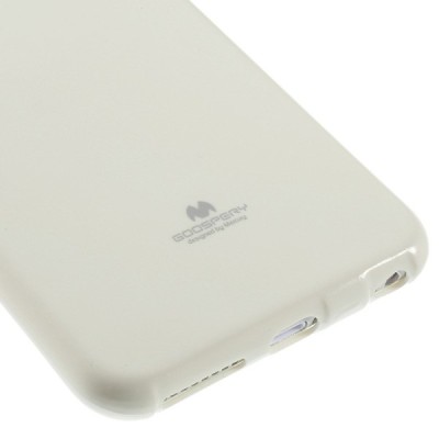 Apple iPhone 6 Plus (6s Plus) Mercury balts cieta silikona (TPU) futrālis / Vacins.lv