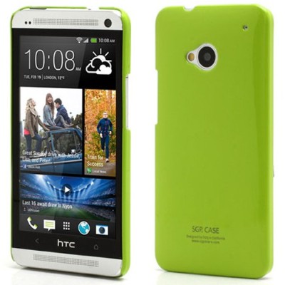 „SGP“ HTC One M7 žalias dėklas (Dėkliukas) / Priedai.lt