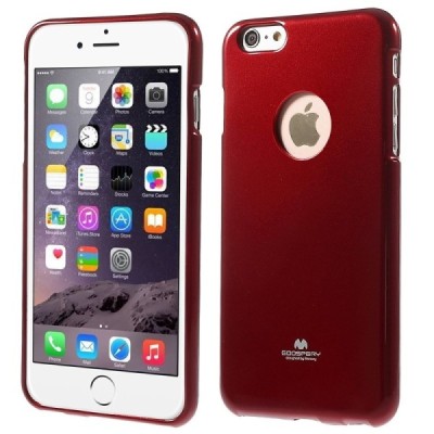 Apple iPhone 6 Plus (6s Plus) Mercury sarkans cieta silikona (TPU) futrālis / Vacins.lv
