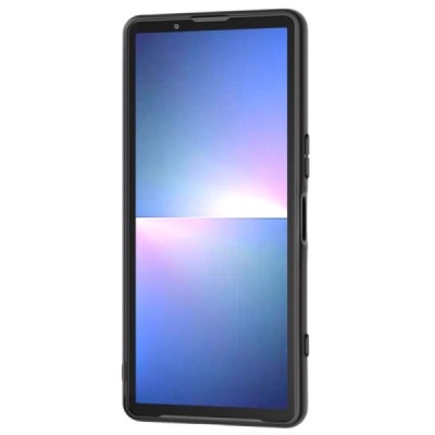 Sony Xperia 5 V „Abeel“ Smooth violets ādas apvalks | Vacins.lv