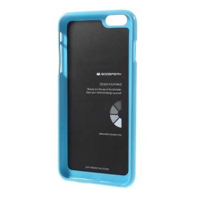 Apple iPhone 6 Plus (6s Plus) Mercury gaiši zils cieta silikona (TPU) futrālis / Vacins.lv