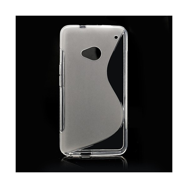 Cieta silikona futrālis - dzidrs (One)