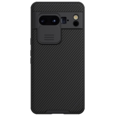 Google Pixel 8 Pro „Nillkin“ CamShield melns apvalks | vacins.lv