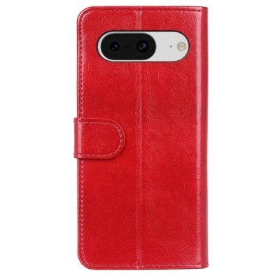 Google Pixel 8 atvēramais ādas sarkans maciņš (maks) | Vacins.lv