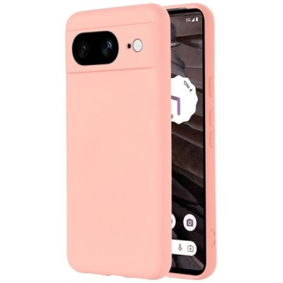 Google Pixel 8 Shell cieta silikona (TPU) apvalks - rozs | vacins.lv