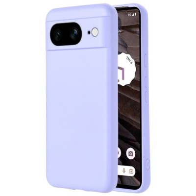 Google Pixel 8 Shell cieta silikona (TPU) apvalks - violets | vacins.lv