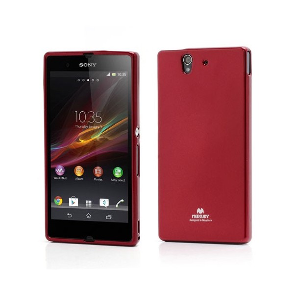 „Mercury“ futrālis - sarkans (Xperia Z)