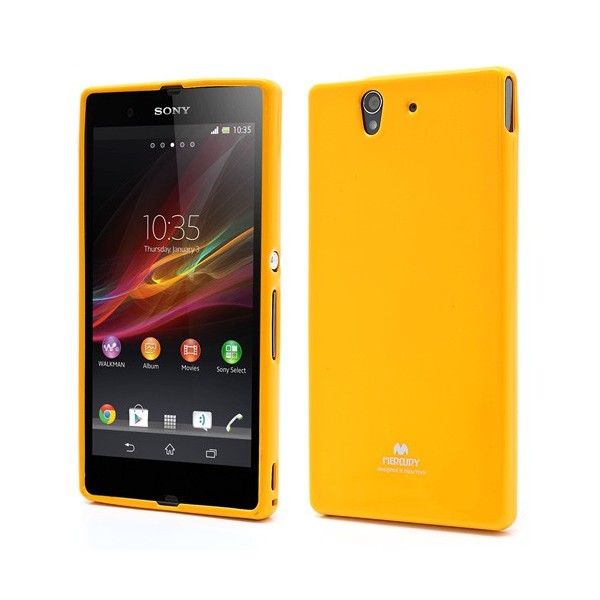 „Mercury“ dėklas - geltonas (Xperia Z)
