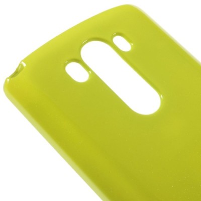 LG G3 D855 Mercury zaļš cieta silikona (TPU) futrālis / Vacins.lv