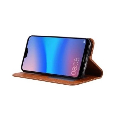 Greznais „Comma“ sērijas ādas atvērams melns Huawei P smart 2019 (Honor 10 Lite) futrālis | Vacins.lv