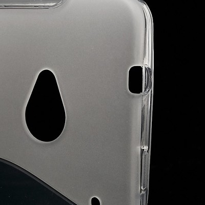 HTC One M7 dzidrs cieta silikona futrālis / Vacins.lv