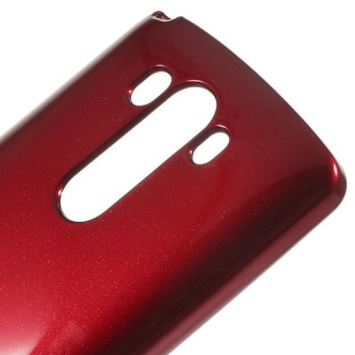 LG G3 D855 Mercury sarkans cieta silikona (TPU) futrālis / Vacins.lv