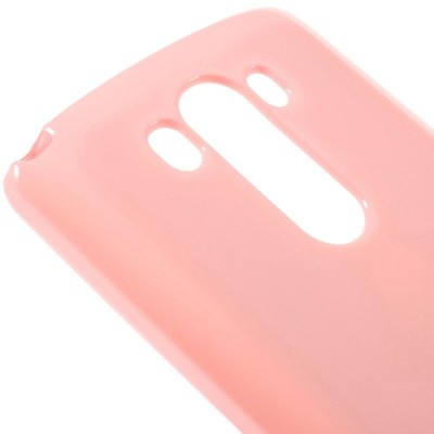 LG G3 D855 Mercury rozs cieta silikona (TPU) futrālis / Vacins.lv