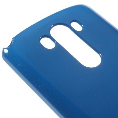 LG G3 D855 Mercury tumši zils cieta silikona (TPU) futrālis / Vacins.lv