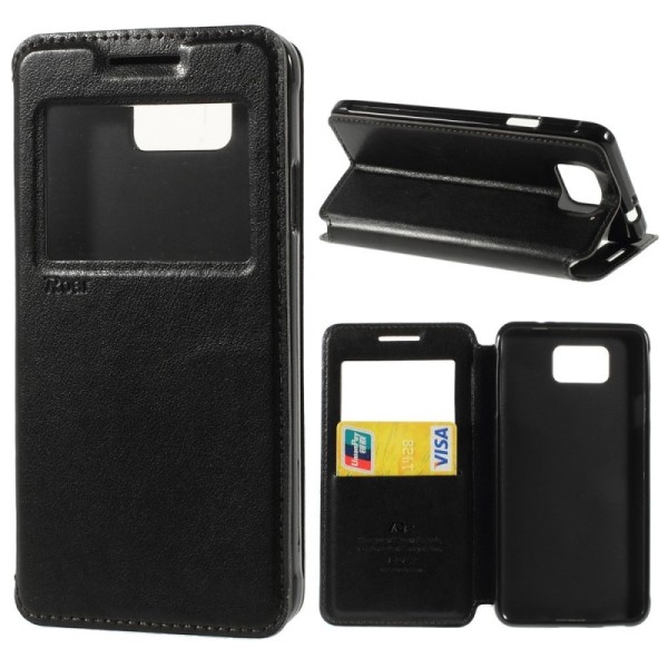 „Roar“ Noble atvēramais futrālis - melns (Galaxy Alpha)