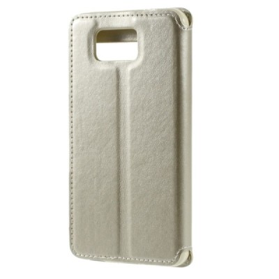 Samsung Galaxy Alpha G850 Roar Noble ādas atvēramais šapaniešs futrālis / Vacins.lv