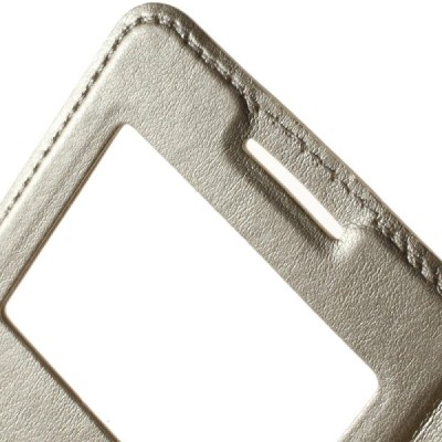 Samsung Galaxy Alpha G850 Roar Noble ādas atvēramais šapaniešs futrālis / Vacins.lv