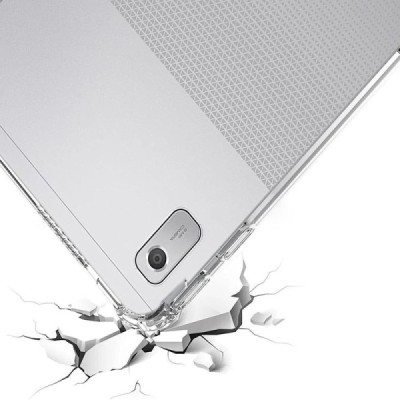 Lenovo Tab M9 9" pastiprinātas aizsardzības cieta silikona (TPU) dzidrs apvalks | Vacins.lv