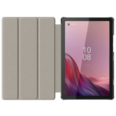 Lenovo Tab M9 9" atvēramais pelēks maciņš | Vacins.lv