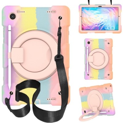 Samsung Galaxy Tab A8 10.5 2021 (X200, X205) pastiprinātas aizsardzības krāsains (360°) apvalks, vaciņš | Vacins.lv