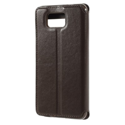 Samsung Galaxy Alpha G850 Roar Noble ādas atvēramais brūns futrālis / Vacins.lv