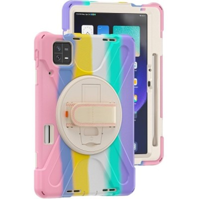 Xiaomi Pad 6  (Pad 6 Pro) pastiprinātas aizsardzības krāsains (360°) apvalks, vaciņš | Vacins.lv