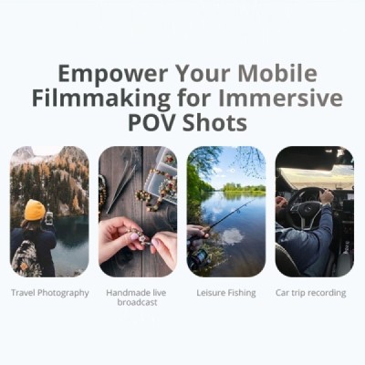 „Amorus“ Magnetic pilkas telefono laikiklis (ant kaklo) | Priedai.lt