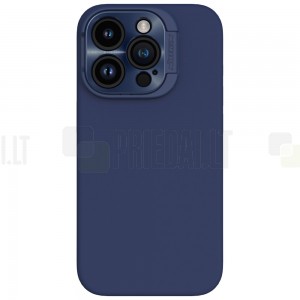 Apple iPhone 15 Pro Max „Nillkin“ Lenswing Magnetic mėlynas dėklas, nugarėlė su kameros apsauga