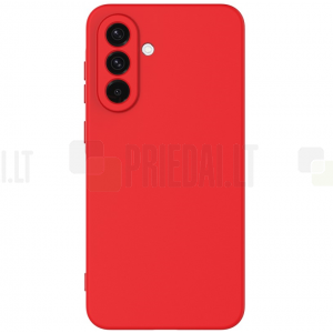 Nokia C21 Shell kieto silikono (TPU) dėklas raudonas - nugarėlė