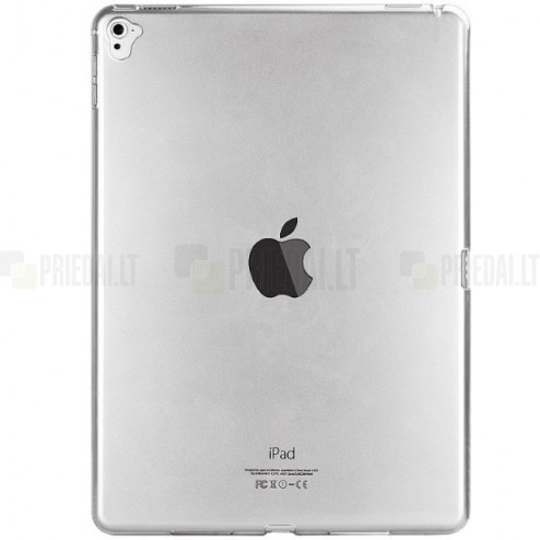 Apple iPad Pro 9.7 kieto silikono TPU skaidrus dėklas - nugarėlė