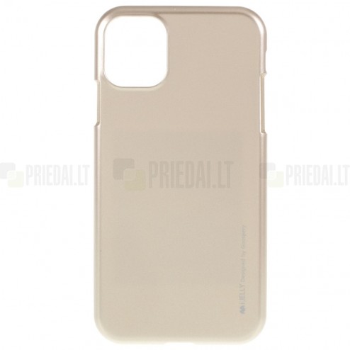 Apple iPhone 11 Mercury auksinis kieto silikono TPU dėklas - nugarėlė