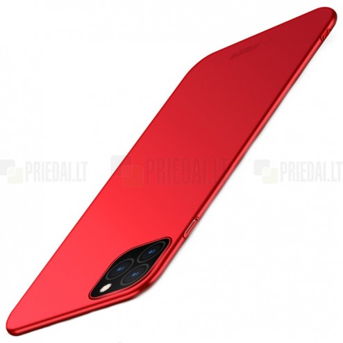 „Mofi“ Shield Apple iPhone 11 Pro Max raudonas plastikinis dėklas