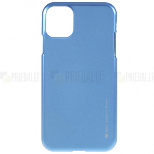Apple iPhone 11 Pro Mercury mėlynas kieto silikono TPU dėklas - nugarėlė