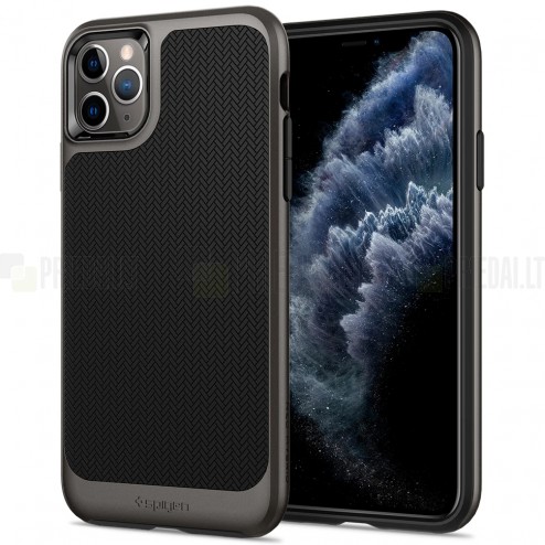 „Spigen“ Neo Hybrid Gunmetal sustiprintos apsaugos Apple iPhone 11 Pro juodas dėklas