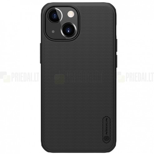 Apple iPhone 13 Mini „Nillkin“ Frosted Shield Pro juodas dėklas - nugarėlė