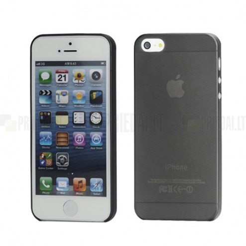 Ploniausias pasaulyje juodas Apple iPhone SE (5, 5s) dėklas