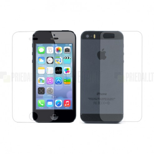 „ISME“ apsauginės Apple iPhone SE (5, 5s) plėvelės - skaidrios