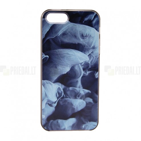 „Bullet“ Apple iPhone SE (5, 5s) kieto silikono TPU dėklas - Blue Smoke (mėlynas dūmas)